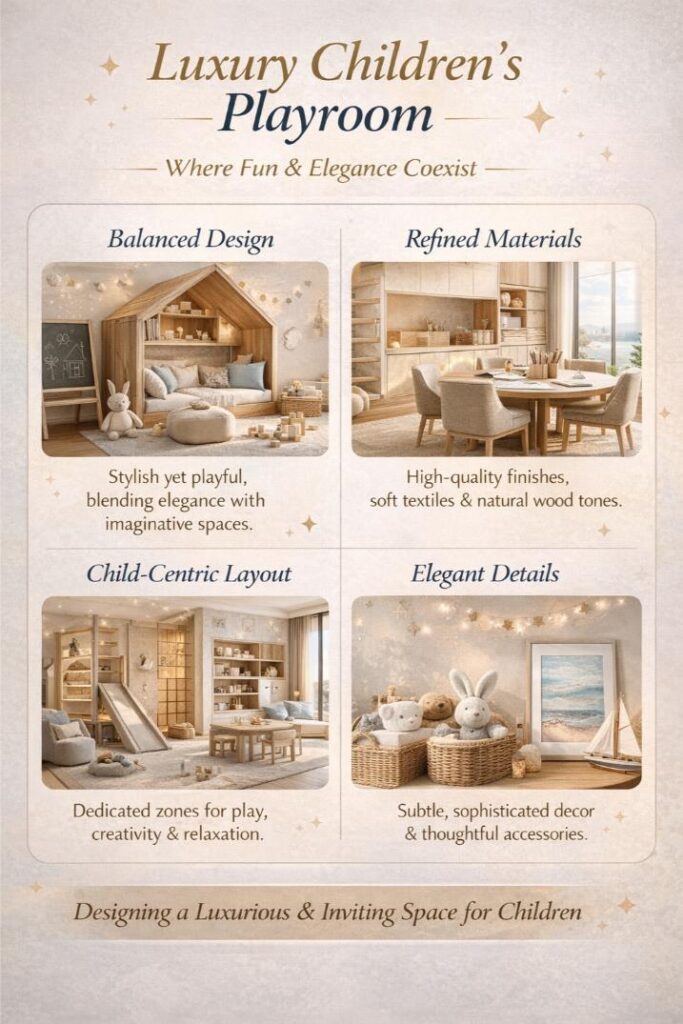 luxury children playroom